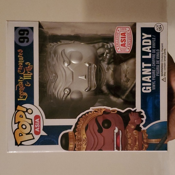 Legendary Creatures & Myths - 6 inch Giant Lady Funko Pop - Asia Exclusive New - Picture 1 of 4